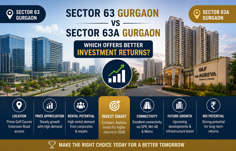 Sector 63 or Sector 63A: Gurgaon Investment Guide in 2026