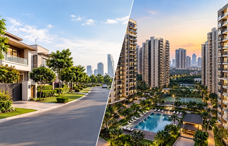 Low-Density vs High-Density Residential Communities in Gurgaon